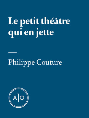 cover image of Le petit théâtre qui en jette